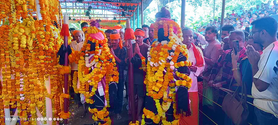 ಜೊಯಿಡಾದ ಗಾವಡೇವಾಡದಲ್ಲಿ ಖಾಫ್ರಿ ದೇವರ ಜಾತ್ರೆ ನಡೆಯಿತು