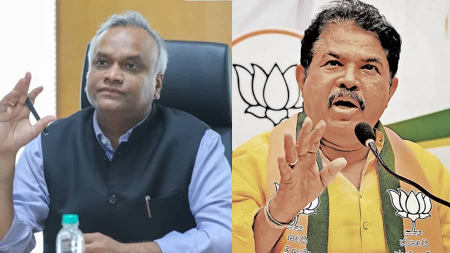 <div class="paragraphs"><p>ಪ್ರಿಯಾಂಕ್ ಖರ್ಗೆ ಮತ್ತು ಆರ್. ಅಶೋಕ&nbsp;</p></div>