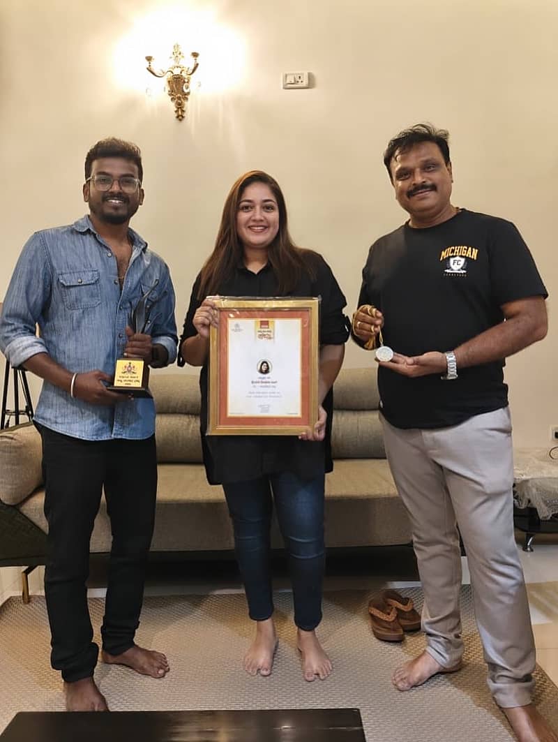 Mega Raj Meghana Raj Award: ಅಂದು ಚಿರಂಜೀವಿ ಸರ್ಜಾ ನುಡಿದಿದ್ದ ಭವಿಷ್ಯ ಇಂದು ನಿಜವಾಯಿತು ...