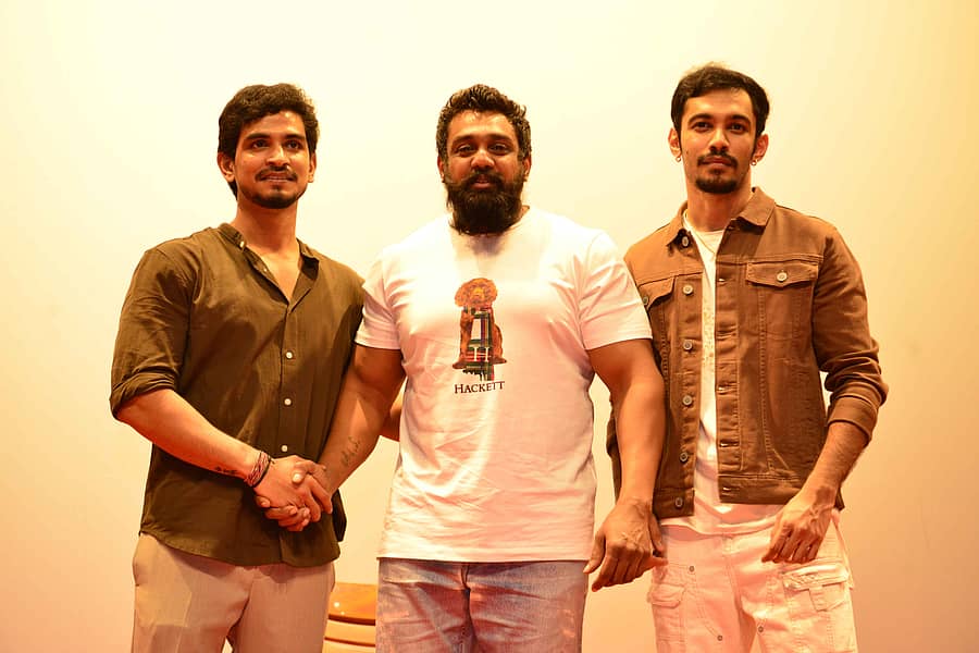 ಸಾಗರ್ ರಾಮ್ ಹಾಗೂ ಜಯಸೂರ್ಯ ಜೊತೆ ಧ್ರುವ ಸರ್ಜಾ