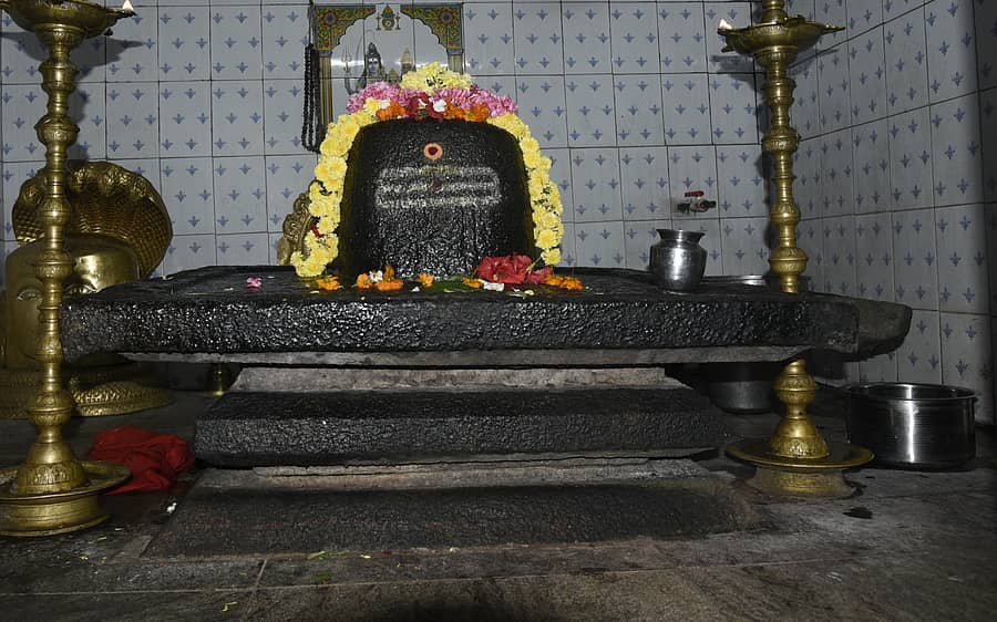 ಮೈಸೂರಿನ ಸರ್ದಾರ್ ವಲ್ಲಭಬಾಯ್ ಪಟೇಲ್ ನಗರದ ಪ್ರವೇಶ ದ್ವಾರದಲ್ಲಿರುವ ಮಹಾಲಿಂಗೇಶ್ವರ ದೇಗುಲದ ಶಿವಲಿಂಗ