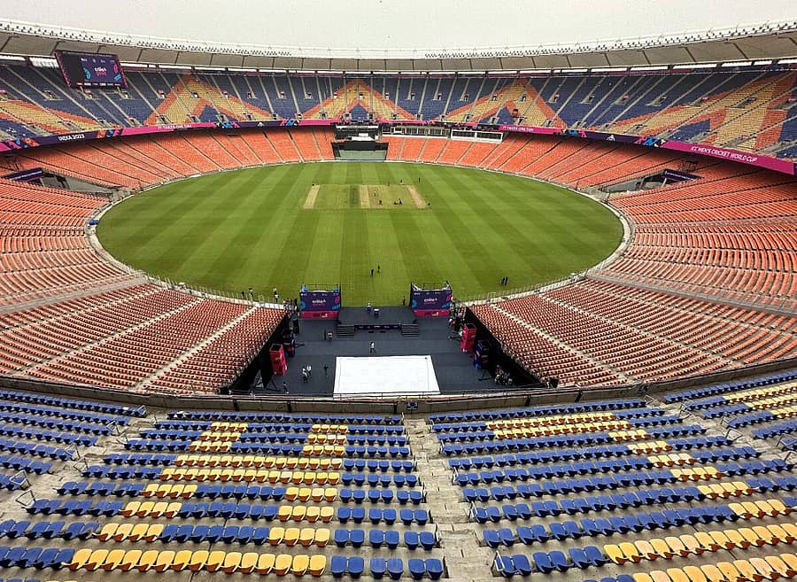 <div class="paragraphs"><p>ನರೇಂದ್ರ ಮೋದಿ ಕ್ರೀಡಾಂಗಣ</p></div>