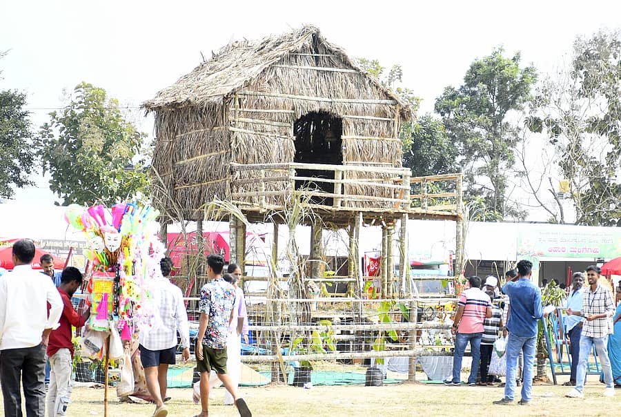 ಕೃಷಿ ಮೇಳದ ಆಕರ್ಷಣೆ ಗ್ರಾಮೀಣರ ಆಡು ಸಾಕಣೆ ತಾಣ