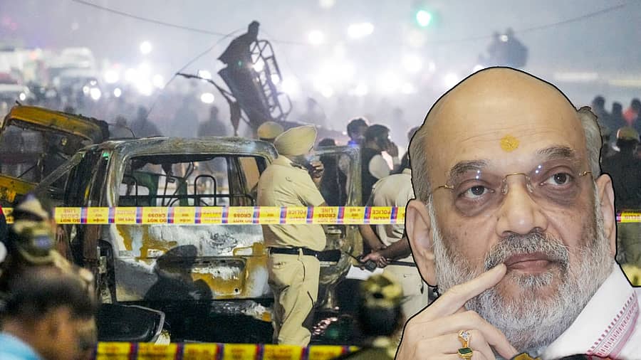 <div class="paragraphs"><p>ದೆಹಲಿ ಸ್ಫೋಟ ಹಾಗೂ ಅಮಿತ್ ಶಾ</p></div>