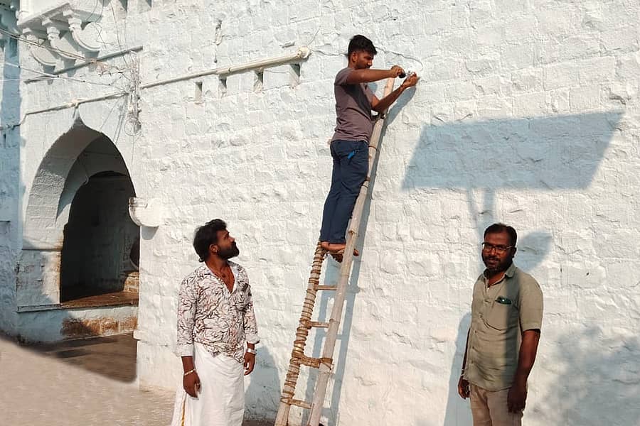 ಕಕ್ಕೇರಾ ಪಟ್ಟಣದ ಸೋಮನಾಥ ದೇವಾಲಯದಲ್ಲಿ ಸಿಸಿ ಕ್ಯಾಮರಾ ಅಳವಡಿಸಲಾಯಿತು