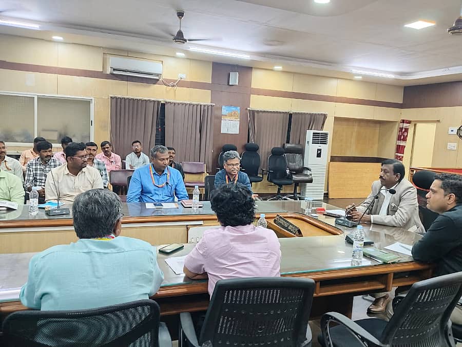 ಹಾವೇರಿ ಜಿಲ್ಲಾಧಿಕಾರಿ ಕಚೇರಿ ಸಭಾಂಗಣದಲ್ಲಿ ಶುಕ್ರವಾರ ‘ಜಿಲ್ಲಾ ಮಟ್ಟದ ಕ್ಷಯರೋಗ ವೇದಿಕೆ ಸಮಿತಿ ಸಭೆ’ ಜರುಗಿತು