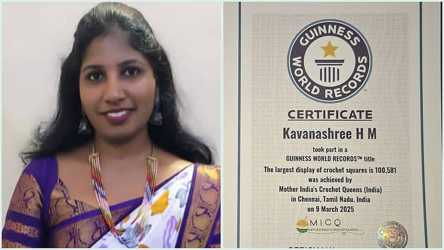 ಗಿನ್ನಿಸ್ ವರ್ಲ್ಡ್ ರೆಕಾರ್ಡ್ ಸೇರಿದ ಅರಸಾಳಿನ ಕವನಶ್ರೀ