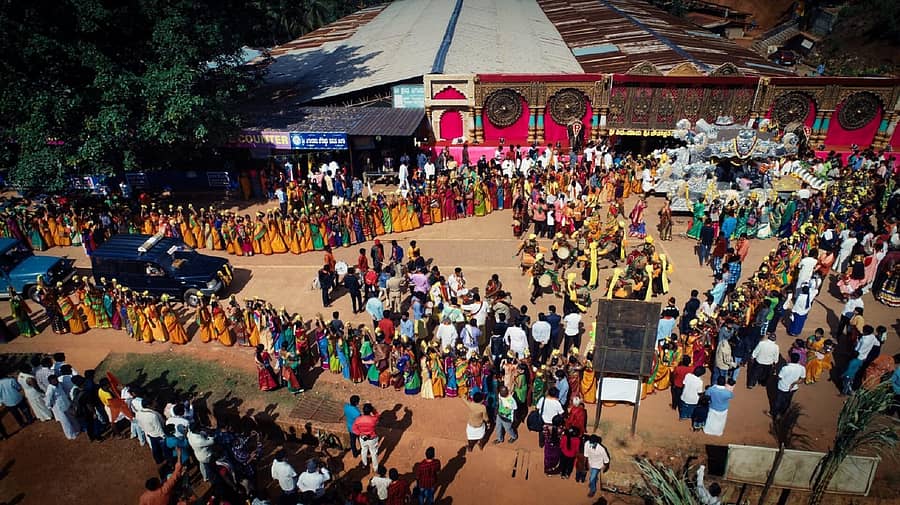 ಜಾತ್ರಾ ಮಹೋತ್ಸವದಲ್ಲಿ ಸಿಗಂದೂರು ದೇವಸ್ಥಾನಕ್ಕೆ ಬಂದಿದ್ದ ಭಕ್ತರು (ಸಂಗ್ರಹ ಚಿತ್ರ)