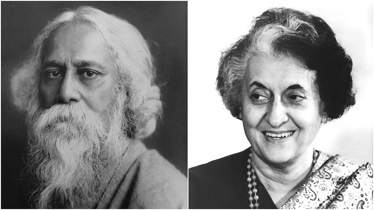 ಟ್ಯಾಗೋರರ ‘ಏಕಲಾ ಚಲೊ ರೆ...’ ಭಾಷಾಂತರ ಸಂಪಾದಿಸಿದ್ದ ಇಂದಿರಾ ಗಾಂಧಿ: ಕಾಂಗ್ರೆಸ್