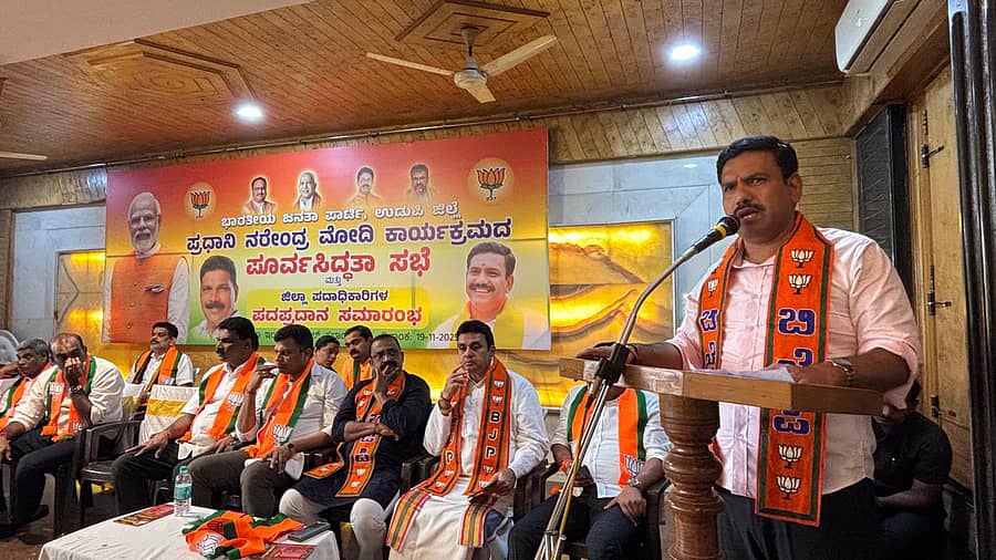 ಕಾರ್ಯಕ್ರಮದಲ್ಲಿ ಬಿಜೆಪಿ ರಾಜ್ಯ ಘಟಕ ಅಧ್ಯಕ್ಷ ಬಿ.ವೈ.ವಿಜಯೇಂದ್ರ ಮಾತನಾಡಿದರು