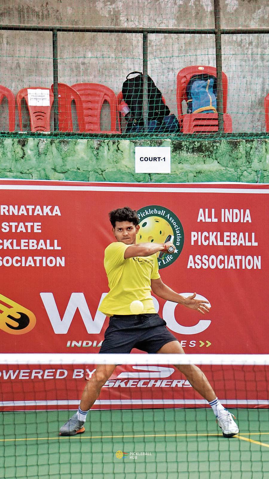 ಪುರುಷರ ಸಿಂಗಲ್ಸ್‌ ವಿಭಾಗದಲ್ಲಿ ಕಣಕ್ಕಿಳಿದಿರುವ ಸೋನುಕುಮಾರ್‌ ವಿಶ್ವಕರ್ಮ ಅವರ ಆಟದ ವೈಖರಿ