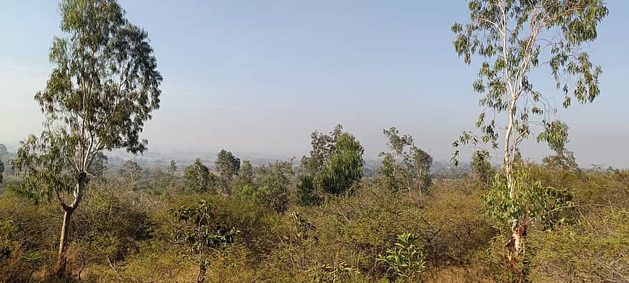 ಹೂವಿನಹಡಗಲಿ ತಾಲ್ಲೂಕು ಶಿವಲಿಂಗನಹಳ್ಳಿ ಬಳಿ ಪೊಲೀಸ್ ತರಬೇತಿ ಶಾಲೆಗೆ ಕಾಯ್ದಿರಿಸಿರುವ ಜಾಗ