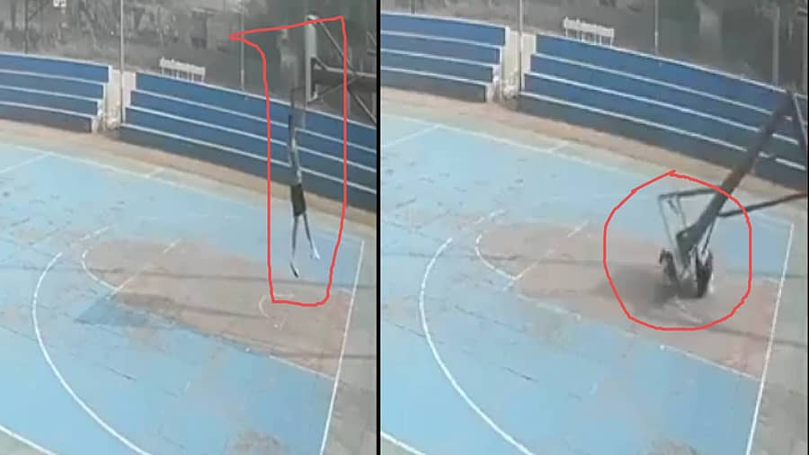 <div class="paragraphs"><p>ಬಾಸ್ಕೆಟ್ ಬಾಲ್ ಕಂಬ ಬಿದ್ದು 16 ವರ್ಷದ ರಾಷ್ಟ್ರಮಟ್ಟದ ಆಟಗಾರ ಸಾವು</p></div>