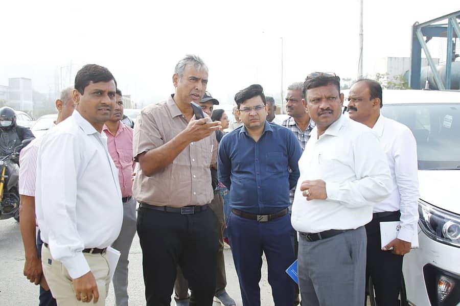ಪೂರ್ವ ನಗರ ಪಾಲಿಕೆ ವ್ಯಾಪ್ತಿಯಲ್ಲಿ ಹಲವು ಕಾಮಗಾರಿಗಳನ್ನು ಮಹೇಶ್ವರ್‌ ರಾವ್‌ ಪರಿಶೀಲಿಸಿದರು