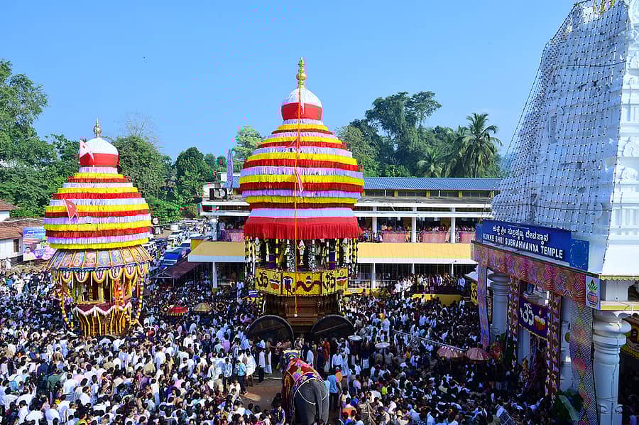 ವೈಭವದ ಚಂಪಾಷಷ್ಠಿ ಮಹಾರಥೋತ್ಸವ ನಡೆಯಿತು