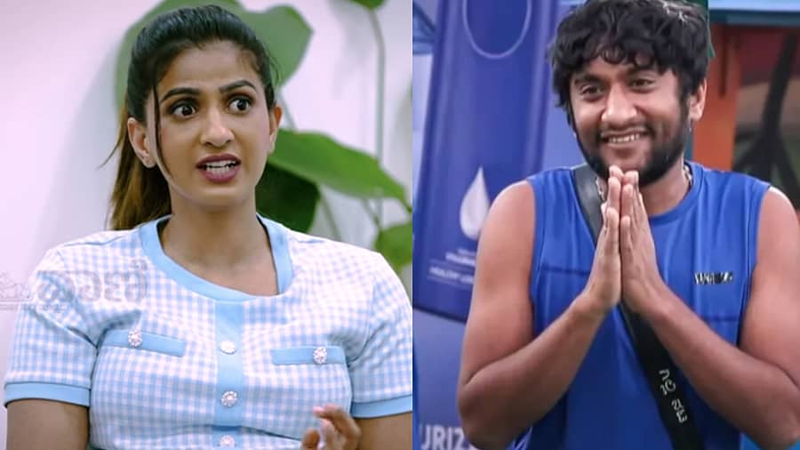 <div class="paragraphs"><p>ರಿಷಾ ಗೌಡ, ಗಿಲ್ಲಿ ನಟ</p></div>