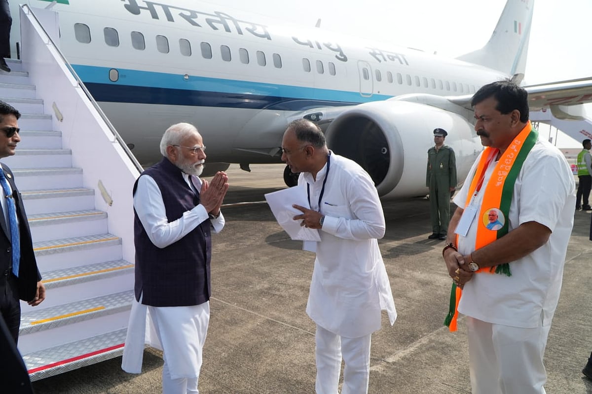 Modi Udupi Visit: ಮಂಗಳೂರಿಗೆ ಬಂದು, ಉಡುಪಿಗೆ ತೆರಳಿದ ಪ್ರಧಾನಿ ನರೇಂದ್ರ ಮೋದಿ