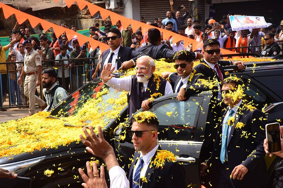 <div class="paragraphs"><p>ಉಡುಪಿಯಲ್ಲಿ ಪ್ರಧಾನಿ ನರೇಂದ್ರ ಮೋದಿ ರೋಡ್ ಶೋ </p></div>