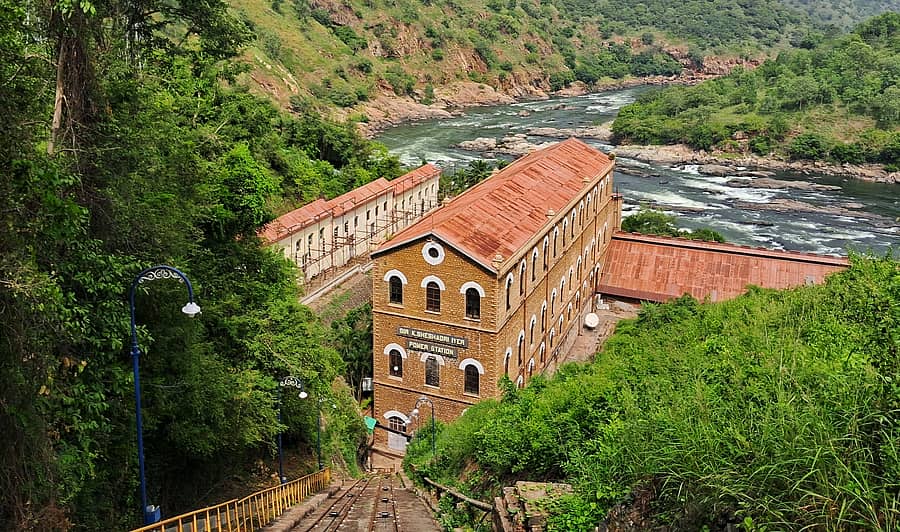 ಮಳವಳ್ಳಿ ತಾಲ್ಲೂಕಿನ ಶಿವನಸಮುದ್ರ ಜಲವಿದ್ಯುತ್‌ ಯೋಜನೆಯ ‘ಸರ್‌ ಕೆ.ಶೇಷಾದ್ರಿ ಅಯ್ಯರ್‌ ಪವರ್‌ ಸ್ಟೇಷನ್‌’