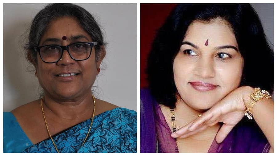 <div class="paragraphs"><p>ಆರ್. ಸುನಂದಮ್ಮ, ನಿರ್ಮಲಾ ಸಿ. ಎಲಿಗಾರ್</p></div>