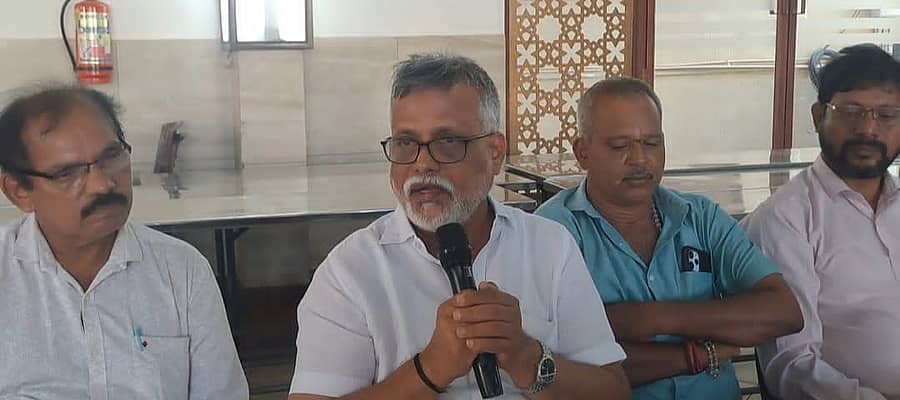 ಬ್ರಹ್ಮಾವರದಲ್ಲಿ ಬುಧವಾರ ನಡೆದ ಪತ್ರಿಕಾಗೋಷ್ಟಿಯಲ್ಲಿ ಗೋವಿಂದರಾಜ್‌ ಹೆಗ್ಡೆ ಮಾತನಾಡಿದರು