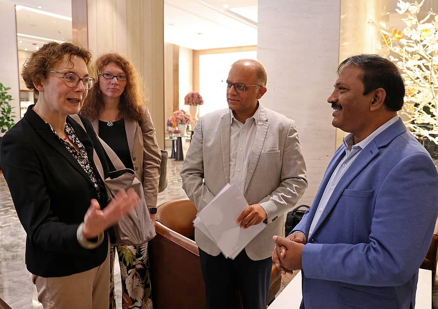 ಜರ್ಮನ್‌ ನಿಯೋಗವು ಕೆಎಸ್‌ಆರ್‌ಟಿಸಿಗೆ ಭೇಟಿ ನೀಡಿ ಮಾಹಿತಿ ಪಡೆಯಿತು