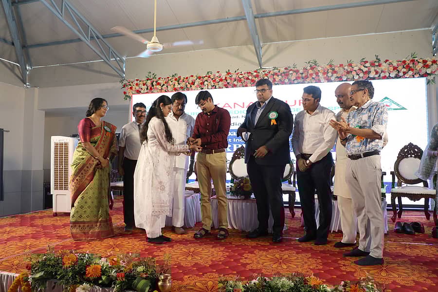  ಆಯುರ್ವೇದ ಕಾಲೇಜಿನಲ್ಲಿ ನಡೆದ ಕಾರ್ಯಕ್ರಮಕ್ಕೆ ಚಾಲನೆ ನೀಡಲಾಯಿತು