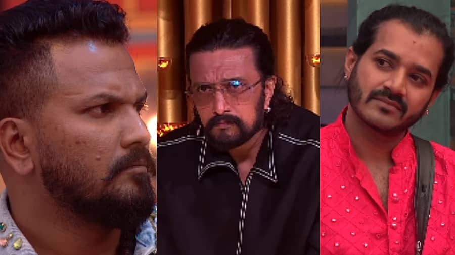 <div class="paragraphs"><p>ರಜತ್ ಕಿಶನ್, ಕಿಚ್ಚ ಸುದೀಪ್, ಧ್ರುವಂತ್</p></div>