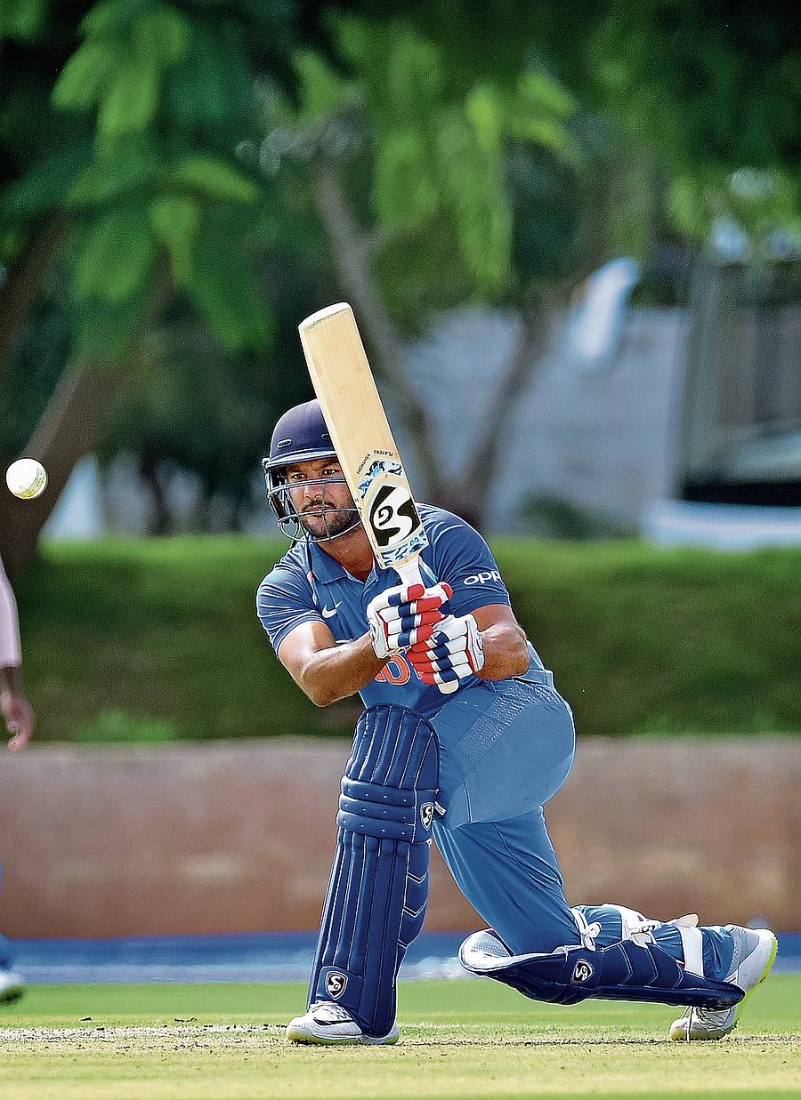 ಕರ್ನಾಟಕ ತಂಡದ ನಾಯಕ ಮಯಂಕ್ ಅಗರವಾಲ್