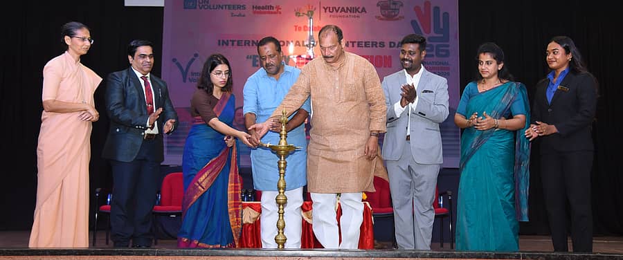 ಸೇಂಟ್ ಆ್ಯಗ್ನೆಸ್ ಕಾಲೇಜಿನಲ್ಲಿ ನಡೆದ ಅಂತರರಾಷ್ಟ್ರೀಯ ಸ್ವಯಂಸೇವಕರ ದಿನವನ್ನು ಯು.ಟಿ. ಖಾದರ್ ಉದ್ಘಾಟಿಸಿದರು