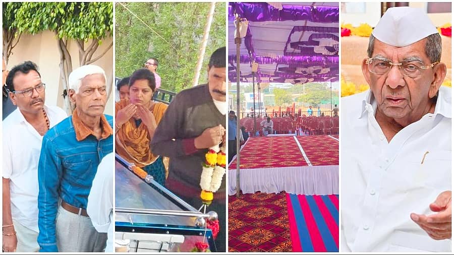 <div class="paragraphs"><p>ಶಾಮನೂರು ಶಿವಶಂಕರಪ್ಪ ನಿಧನ: ಇಂದು ಸಂಜೆ ಸರ್ಕಾರಿ ಗೌರವದೊಂದಿಗೆ ಅಂತ್ಯಕ್ರಿಯೆ</p></div>