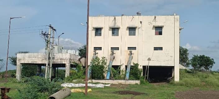 ನರಗುಂದ ತಾಲ್ಲೂಕಿನ ಹದಲಿ ಬಳಿಯ ಜಾಕ್ವೆಲ್ ಬಂದ್ ಆಗಿರುವುದು