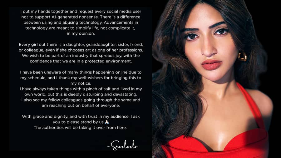 <div class="paragraphs"><p>ನಟಿ ಶ್ರೀಲಿಲಾ</p></div>