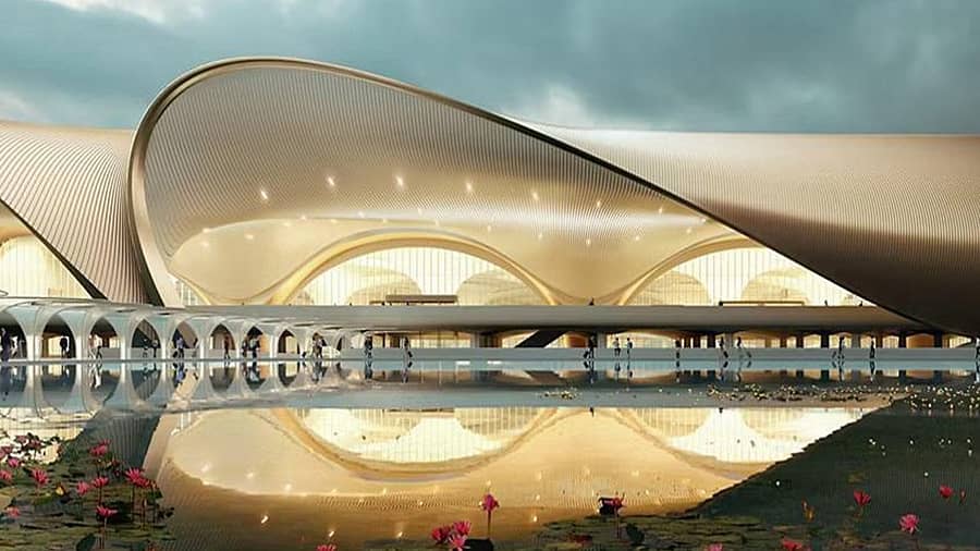 <div class="paragraphs"><p>ನವಿ ಮುಂಬೈ ಅಂತರರಾಷ್ಟ್ರೀಯ ವಿಮಾನ ನಿಲ್ದಾಣ</p></div>