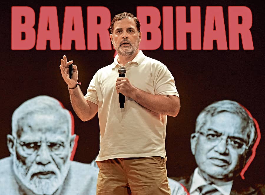 ಮತಕಳವು ಕುರಿತಂತೆ ರಾಹುಲ್ ಗಾಂಧಿ ಅವರ ಪತ್ರಿಕಾಗೋಷ್ಠಿ