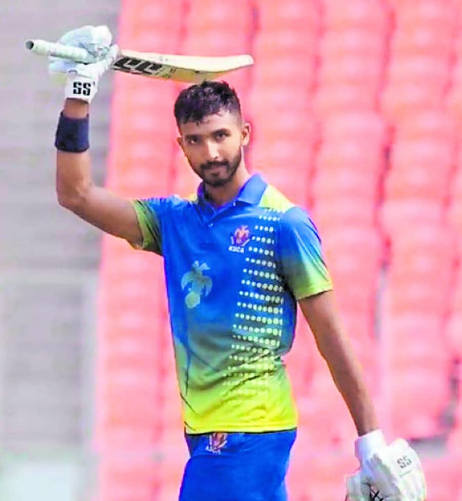 <div class="paragraphs"><p>ದೇವದತ್ತ ಪಡಿಕ್ಕಲ್ ಶತಕ ಸಂಭ್ರಮ ‘ಎಕ್ಸ್’ ಚಿತ್ರ</p></div>