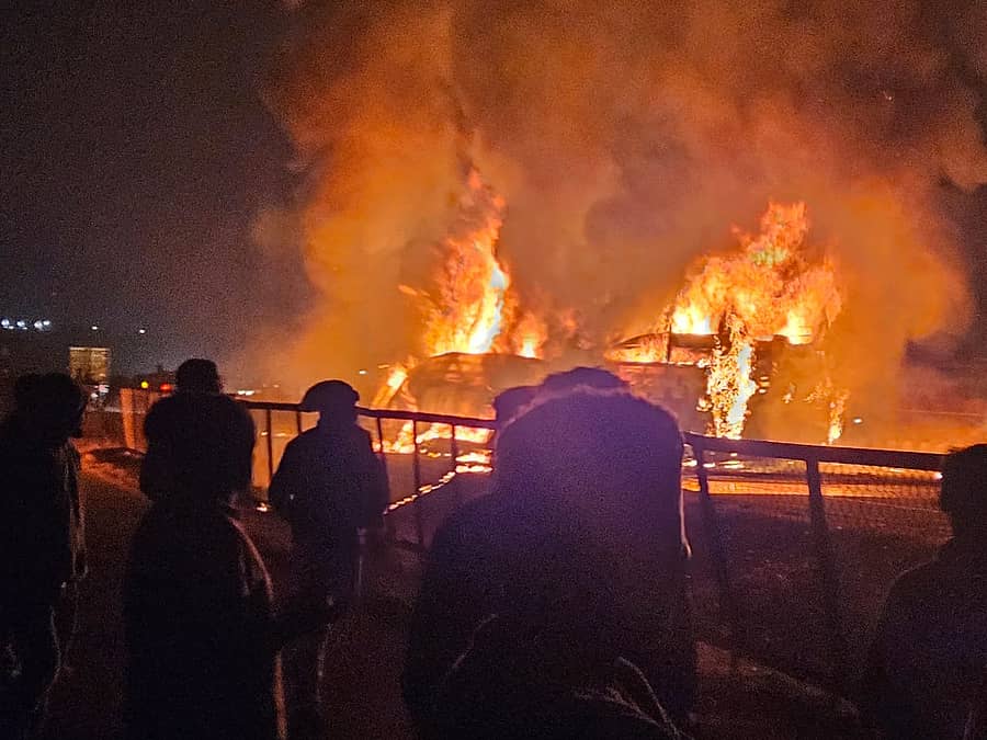 <div class="paragraphs"><p>ಚಿತ್ರದುರ್ಗದ  ಹಿರಿಯೂರು ಸಮೀಪ&nbsp;ಭೀಕರ ಅಪಘಾತ</p><p></p></div>