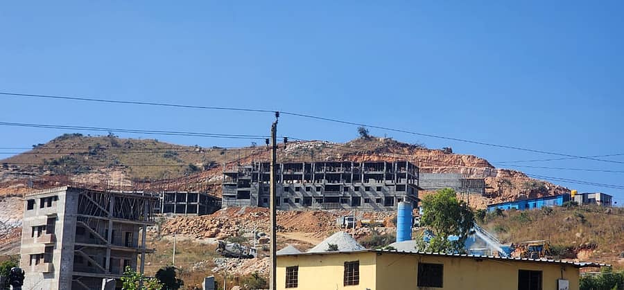 ಚಿಂತಾಮಣಿಯಲ್ಲಿ ನಿರ್ಮಾಣವಾಗುತ್ತಿರುವ ಎಂಜನಿಯರಿಂಗ್ ಕಾಲೇಜು ಕಟ್ಟಡ