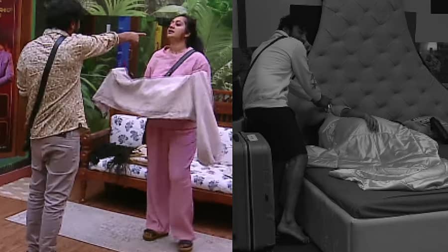 <div class="paragraphs"><p> ಅಶ್ವಿನಿ ಗೌಡ, ಗಿಲ್ಲಿ ನಟ</p></div>