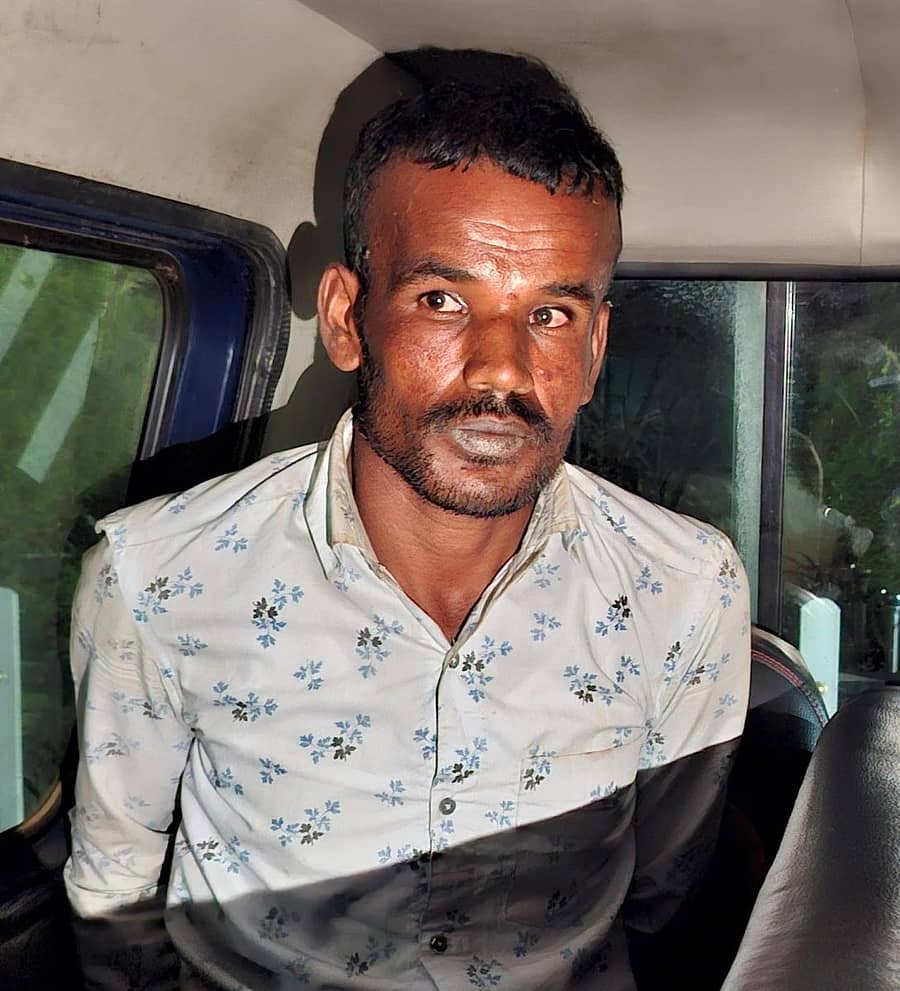  ಬಾಲಕಿ ಅಪಹರಣ ಪ್ರಕರಣದಲ್ಲಿ ಯಗಟಿ ಪೊಲೀಸರು ವಶಕ್ಕೆ ಪಡೆದಿರುವ ರಂಗಸ್ವಾಮಿ