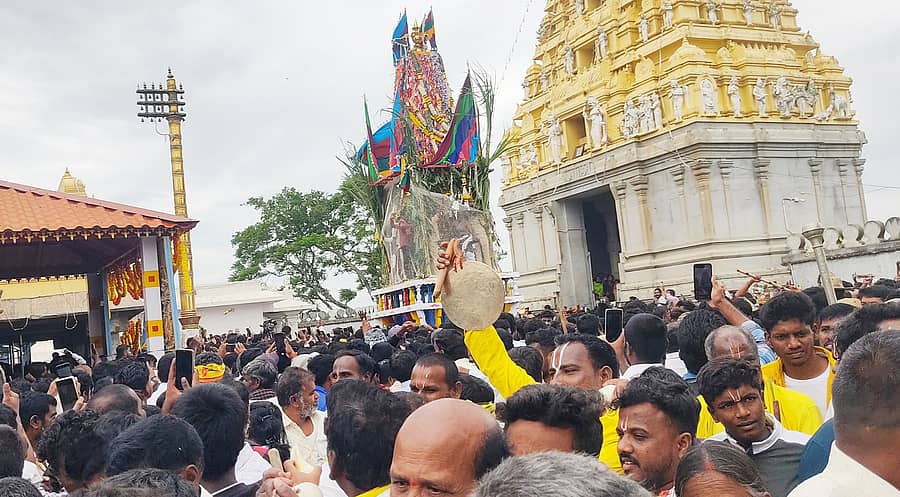 ಯಳಂದೂರು ತಾಲ್ಲೂಕಿನ ಪ್ರಸಿದ್ಧ ರಂಗನಾಥಸ್ವಾಮಿಯ ಚಿಕ್ಕ ಜಾತ್ರೆಯ ವೈಭವ (ಸಂಗ್ರಹ ಚಿತ್ರ)