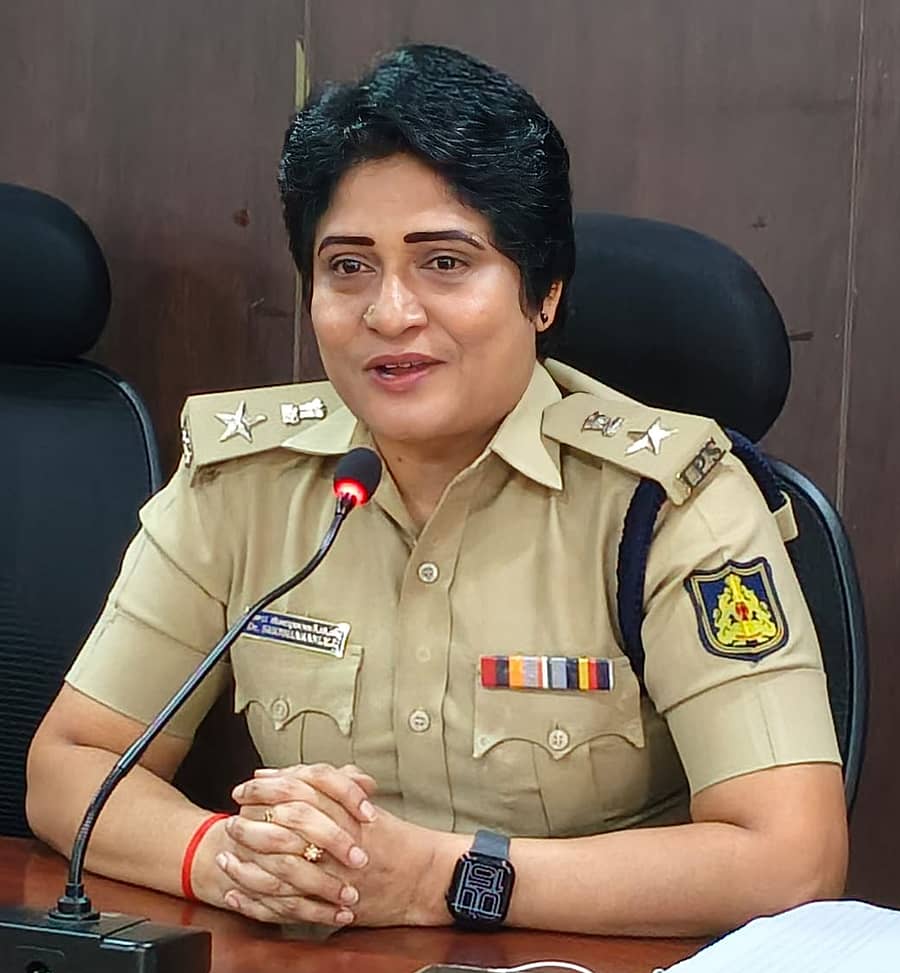 ಶೋಭಾರಾಣಿ, ಎಸ್ಪಿ