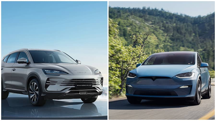 <div class="paragraphs"><p>ಬಿವೈಡಿ, ಟೆಸ್ಲಾ</p></div>