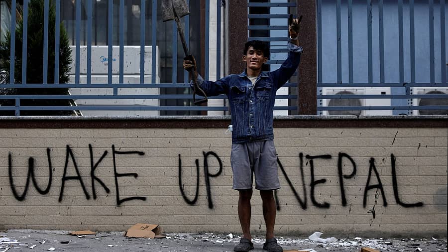 <div class="paragraphs"><p>ನೇಪಾಳ ಜೆನ್–ಝಿ ಪ್ರತಿಭಟನೆ</p></div>