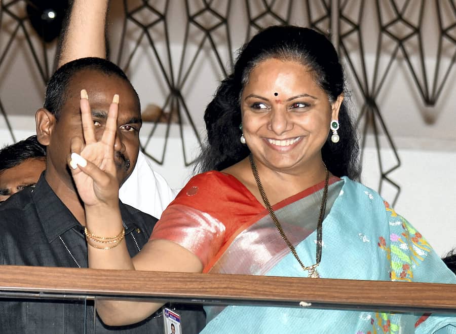 ಕೆ. ಕವಿತಾ (ಪಿಟಿಐ ಚಿತ್ರ)