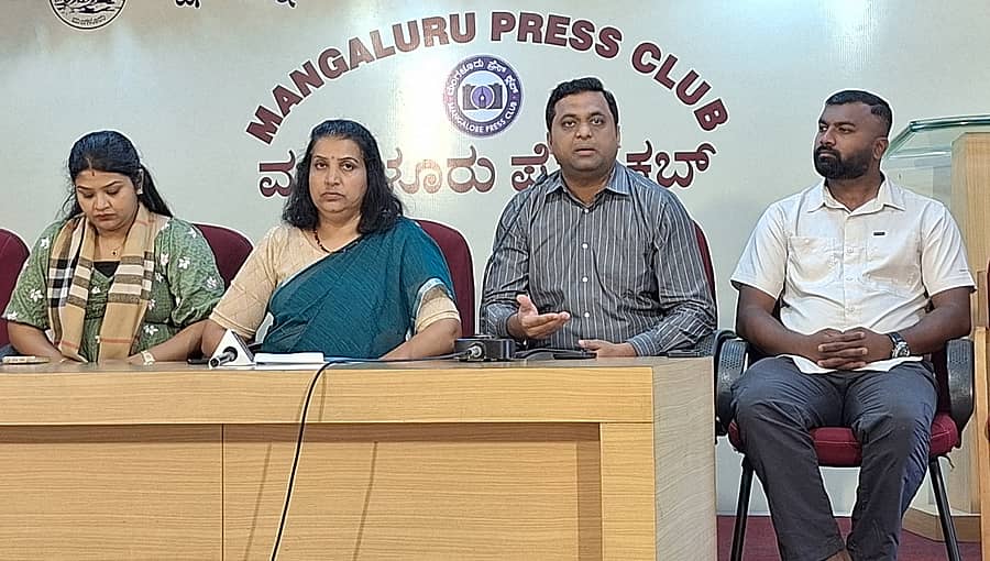 ಸುದ್ದಿಗೋಷ್ಠಿಯಲ್ಲಿ ಶಾಲೆಟ್ ಪಿಂಟೊ ಮಾತನಾಡಿದರು