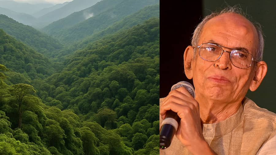 <div class="paragraphs"><p>ಪಶ್ಚಿಮ ಘಟ್ಟ ಹಾಗೂ ಮಾಧವ ಗಾಡ್ಗೀಳ್</p></div>