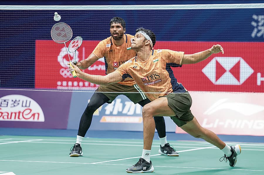 ಭಾರತದ ಸಾತ್ವಿಕ್ ಸಾಯಿರಾಜ್ ರಣಕಿರೆಡ್ಡಿ–ಚಿರಾಗ್ ಶೆಟ್ಟಿ