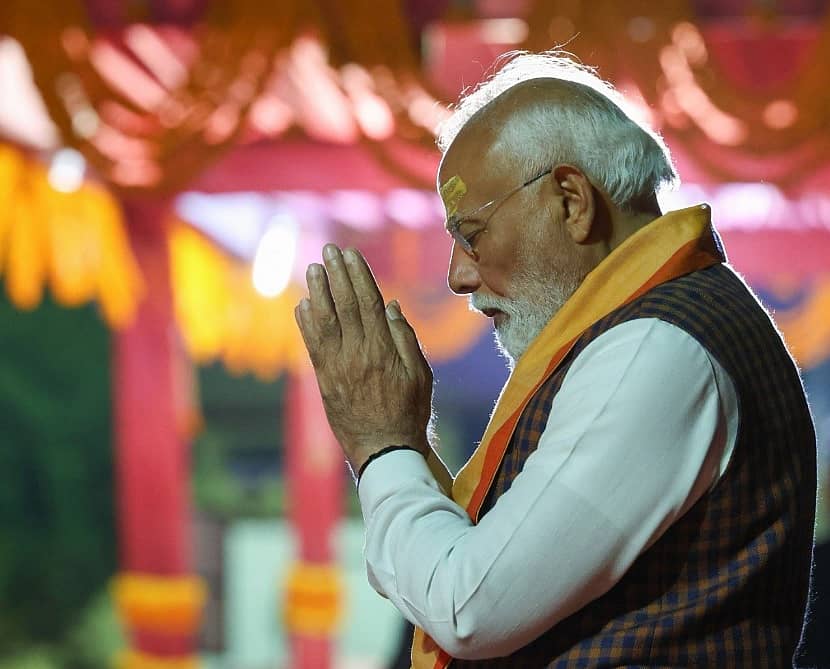 <div class="paragraphs"><p>ಸೋಮನಾಥ ದೇವಾಲಯದಲ್ಲಿ ಪ್ರಧಾನಿ ಮೋದಿ ಅವರು ಪ್ರಾರ್ಥನೆ ಸಲ್ಲಿಸಿದರು</p></div>