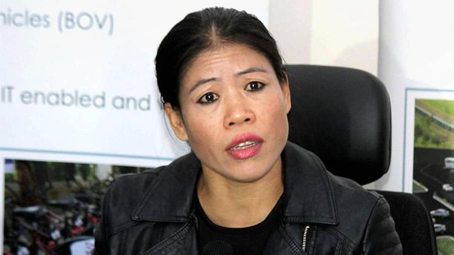 <div class="paragraphs"><p>ಮೇರಿ ಕೋಮ್</p></div>